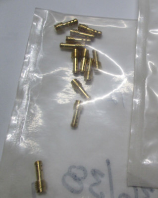 LOT OF TWELVE (12) MIKUNI CARBURETOR JETS / NEEDLE JET  VM22/210-50