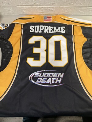 シャツ Supreme Sudden Death Football Jersey Supreme Sudden Death Football Jersey Teal Men's - SS24 - US
