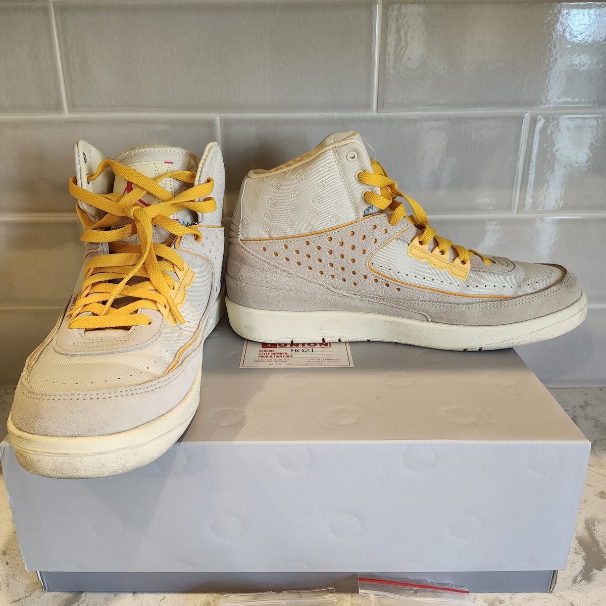 Union LA x Air Jordan 2 Retro SP Rattan With Box - Size 10 (USED