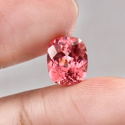 Super 9x7 MM Natürlich Ceylon Padparadscha Saphir Lose Kissen Edelstein Schnitt