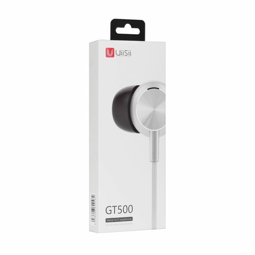 Cuffia Universel UiiSii Alta Qualità Jack 3.5 MM Argento Samsung - 第 5/12 張圖片