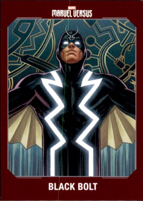 Marvel Versus 2022 Trading Card 3 - Black Bolt