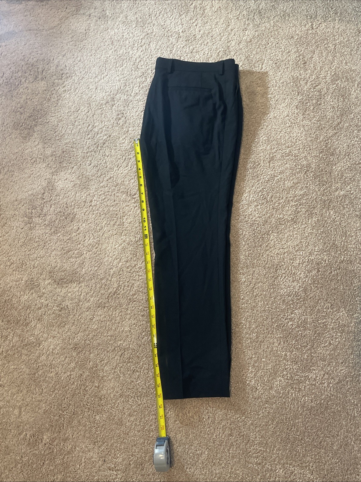 DKNY Mens Black STRETCH MODERN FIT Slack Pants 34x29 ( S8 & S9 )