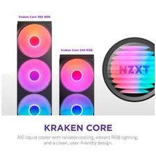 Kraken Core 360 RGB AIO Liquid Cooler - Power...