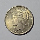 1925 Peace Silver Dollar! VF-AU!