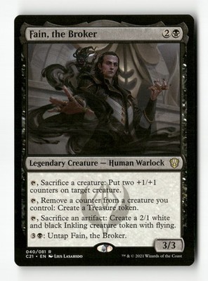 Fain, the Broker R - Commander 2021 40 LP MTG