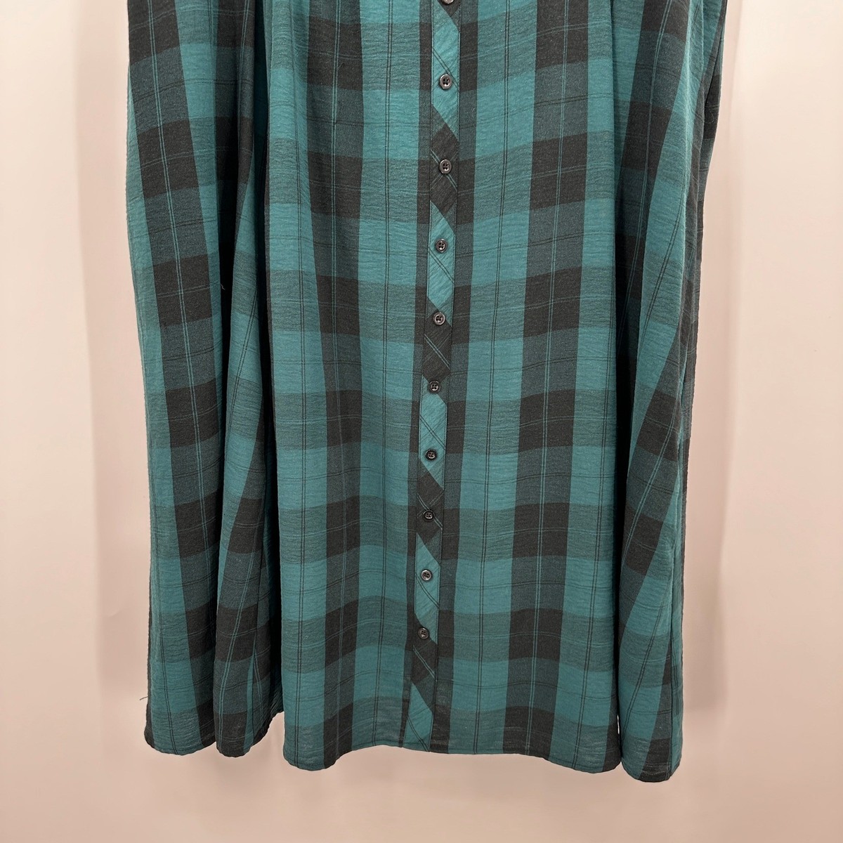 green emerald velvet dress Calista Green Plaid Dress, XL