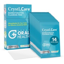 CrystLCare Tooth Sensitivity Treatment for Adults 14 Count Pack of 1