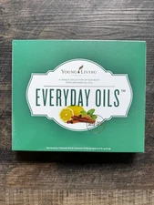 Young Living EVERYDAY OILS Set Collection Kit- 10 essential oils NEW SEALED