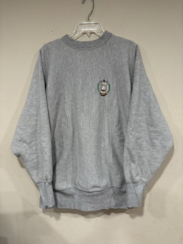 Vintage 1990s Champion Reverse Weave LBI Crewneck Sweatshirt XL