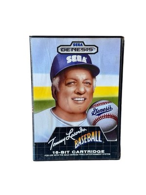 Tommy Lasorda Baseball Sega Genesis VTG MLB Retro Sports Game Authentic Fun