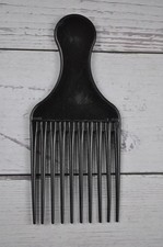 Vintage Goody Hair Pick Black Hair Lift Pick Plastic Made in USA