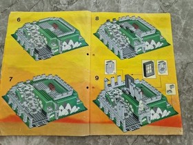 Lego Building Instructions 6081 Legoland Castle King's Mountain Fortress