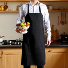 Kitchen Bib Apron 30 x 34 inches Excellent Grade for Cooking, Baking, Crafting