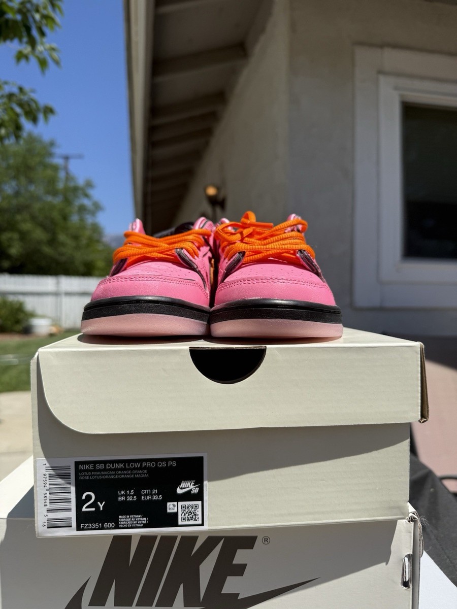 Nike SB Dunk Power Puff Girls “Blossom” (FZ3351 600) (PS