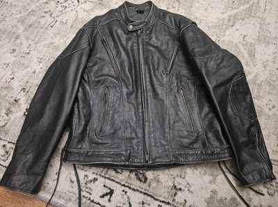 Xelement Advanced Motorcycle Gear Rider Jacket Mens XL Black