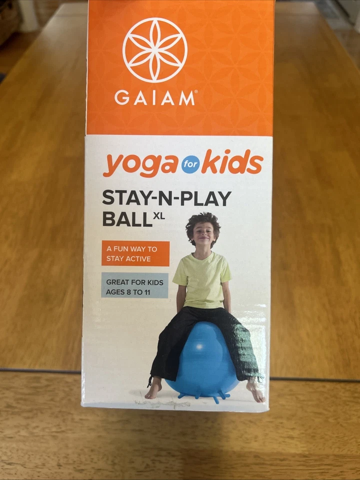 Pelota Giam Yoga para niños Stay-N-Play XL 52 cm con bomba nueva Foto 2 de 4