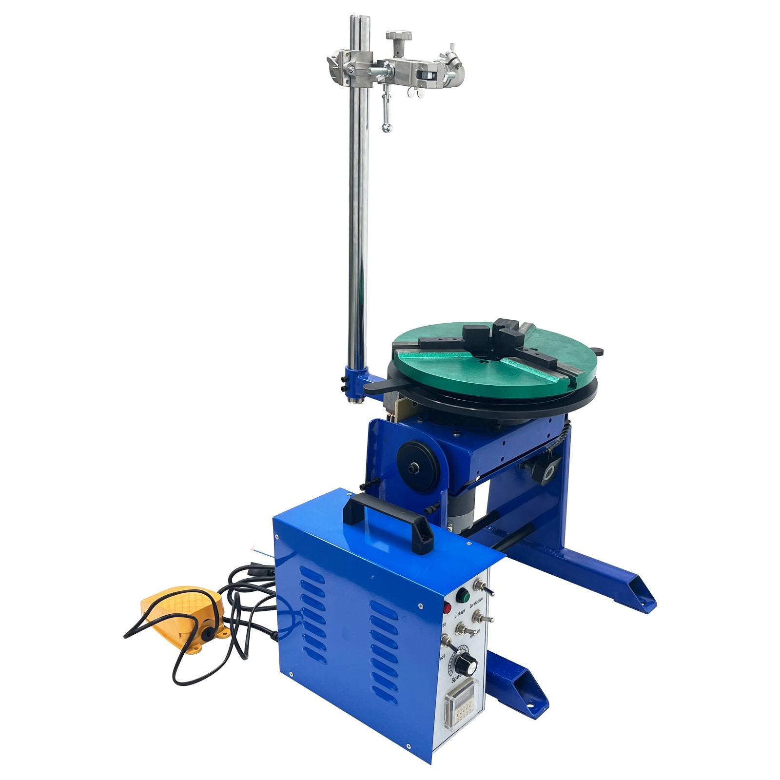 110V 30KG Welding Rotary Turntable Timer Rotary Welding Positioner 0-90 degrees