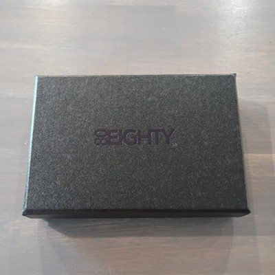 80EIGHTY Carbon Fiber Slim Wallet w/ Money Clip | RFID Blocking | Minimalist