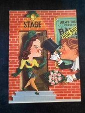 Babes on Broadway 9 x 12 MGM Studio Pull-Out 1941 Kapralik art, Garland & Rooney