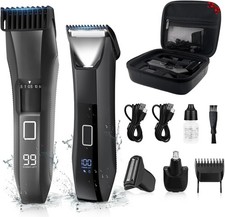 Manscape Beard Trimmer for Men, Groin  Body Hair Trimmer, Ball Shaver, Nose Hai