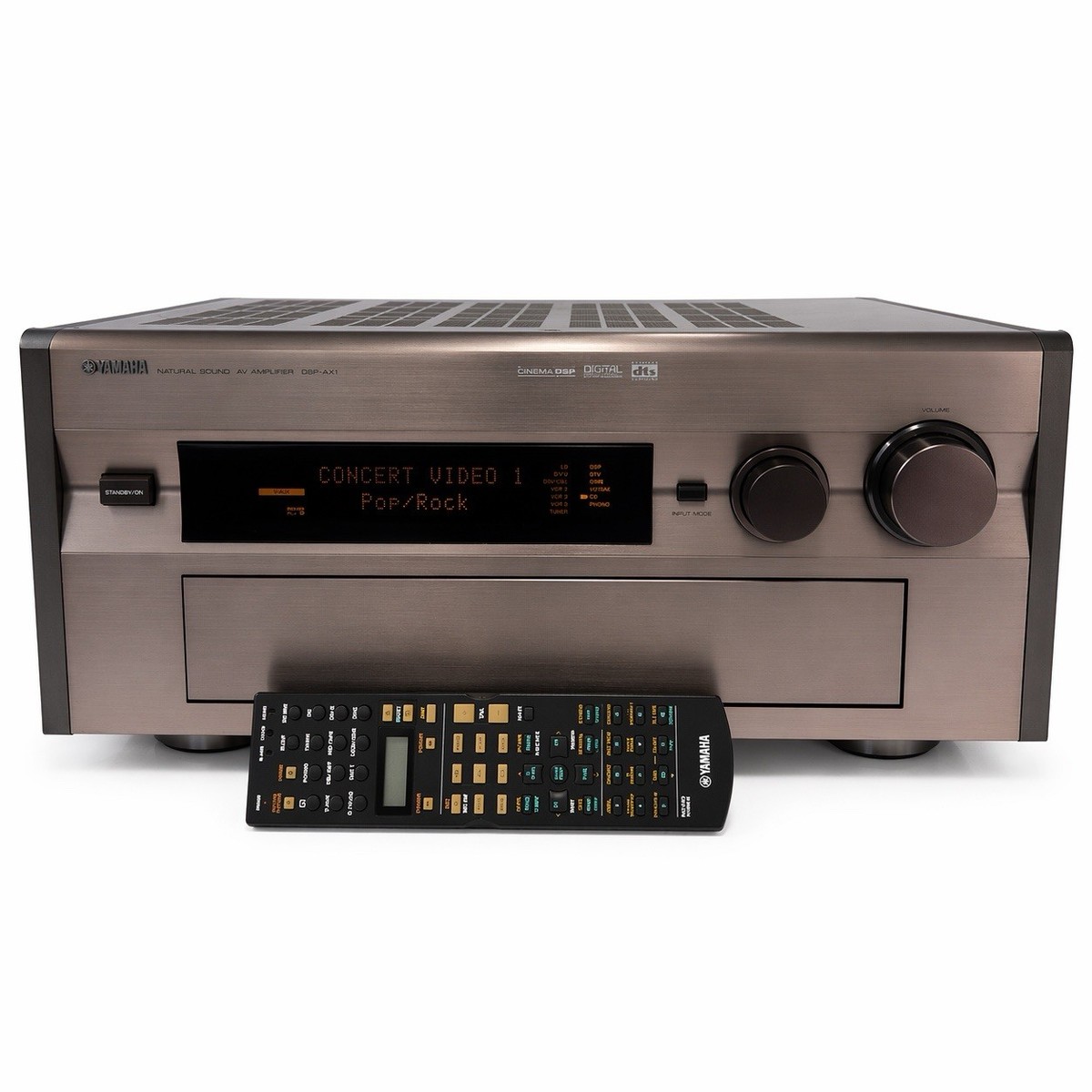 Yamaha DSP-AX1 Natural Sound Home Theater Receiver And Remote