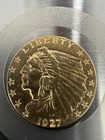 1927 $2.50 Indian Head Gold Quarter Eagle Coin AU/BU Pre-1933 US Gold