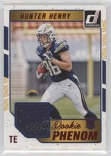 2016 Donruss Rookie Phenom Jersey Relics Red Foil Hunter Henry #27 06l5