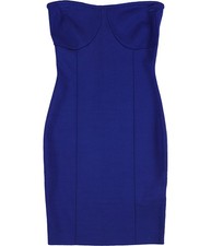 GUESS Womens Knit Strapless Mini Dress