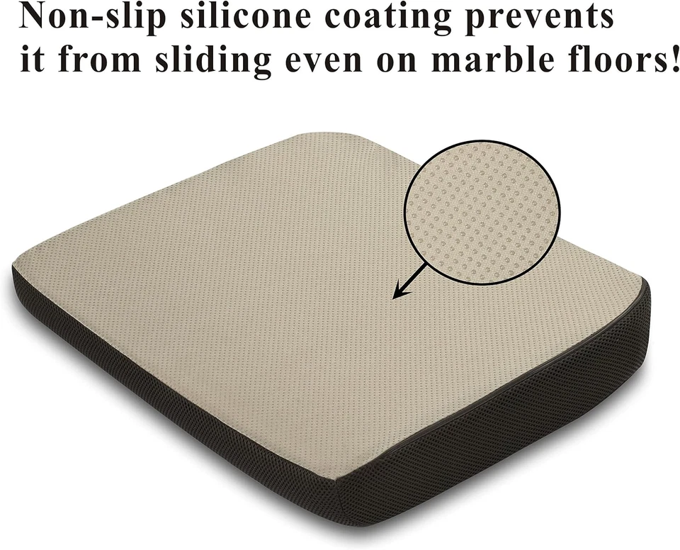 Extra-Large Memory Foam Seat Cushion – Perfect for Office Chair and Wheelchair – - Image 2 of 4