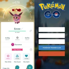 Pokémon Go | Shiny Dynamax Eevee ✨ Mini PTC 80k Stardusts