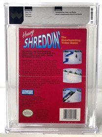 Heavy Shreddin' Snowboarding Nintendo NES New 1990 Sealed WATA 9.6 A+ TOP POP