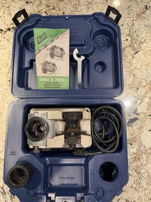 Drill Doctor Dr 750x Drill Bit Sharpener  w/ Hard Case Electric.  Works