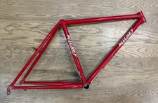Ritchey Ascent Tange Prestige Steel Mountain Bike Frame Red