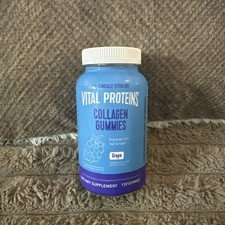 Vital Proteins Collagen Peptides Grape Flavored Dietary Supplement 120 Gummies