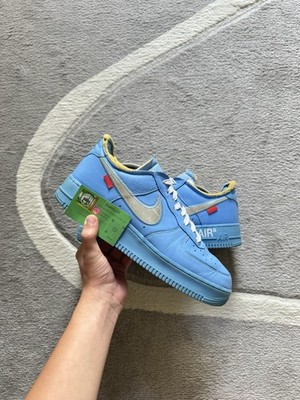 Size 9.5 - Nike Air Force 1 Off White MCA Lightly Used No Box 100% Authentic  