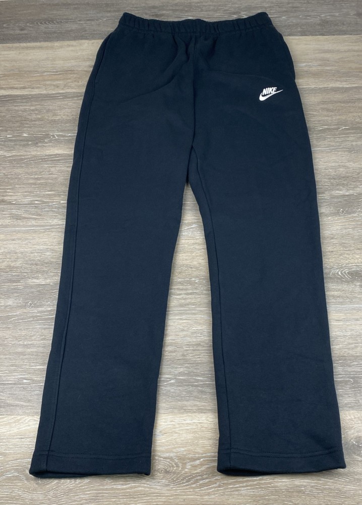 Nike Sportswear Club Men’s Black Fleece Sweatpants BV2708-010 Size Small Ready to Ship