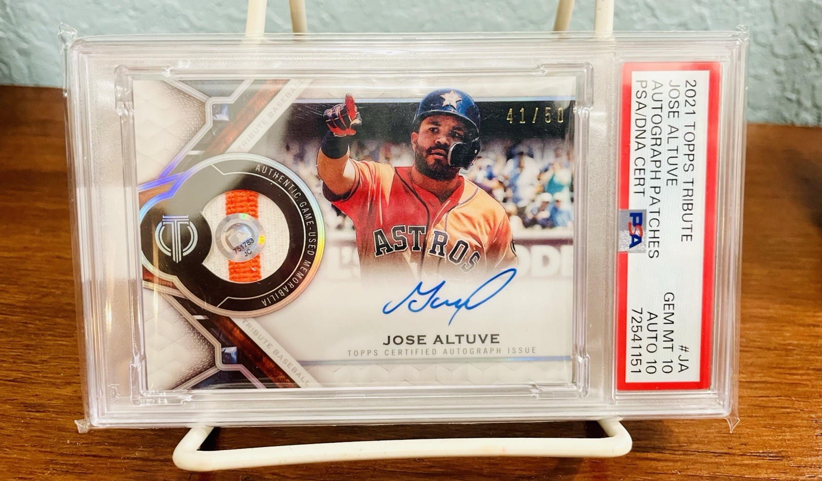 2021 Topps Tribute Jose Altuve
