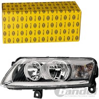 Hella Scheinwerfer Hauptscheinwerfer H15 H7 PY21W W5W Rechts Passend FüR Audi A6