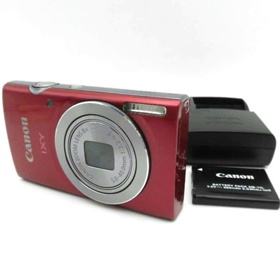 Canon IXY 120/PowerShot Elph 135/IXUS145 Compact Digital Camera Red From Japan