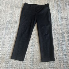 Zac  Rachel Black Slim Flattering Ankle Textured Pants Sz.10
