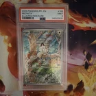 The Pokémon Company Meowth 106/094 Phantasmal Flames Holo Illustration Rare PSA…
