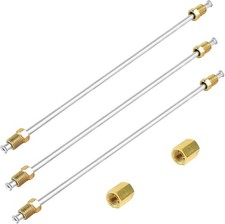 Rust-Proof Brake Lines Direct Fit - 16" 3/16" Zinc-Coated Steel Tubing W/Double