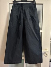 Massimo Dutti Damen Hose Gr. 34 Blau Elegant ...