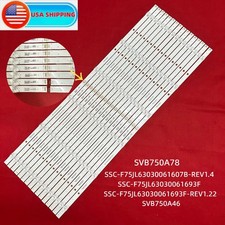 LED Strips for Vizio SSC-F75JL63030061607B-REV1.4 V755-G4 V755-J04 LBNFB4KW
