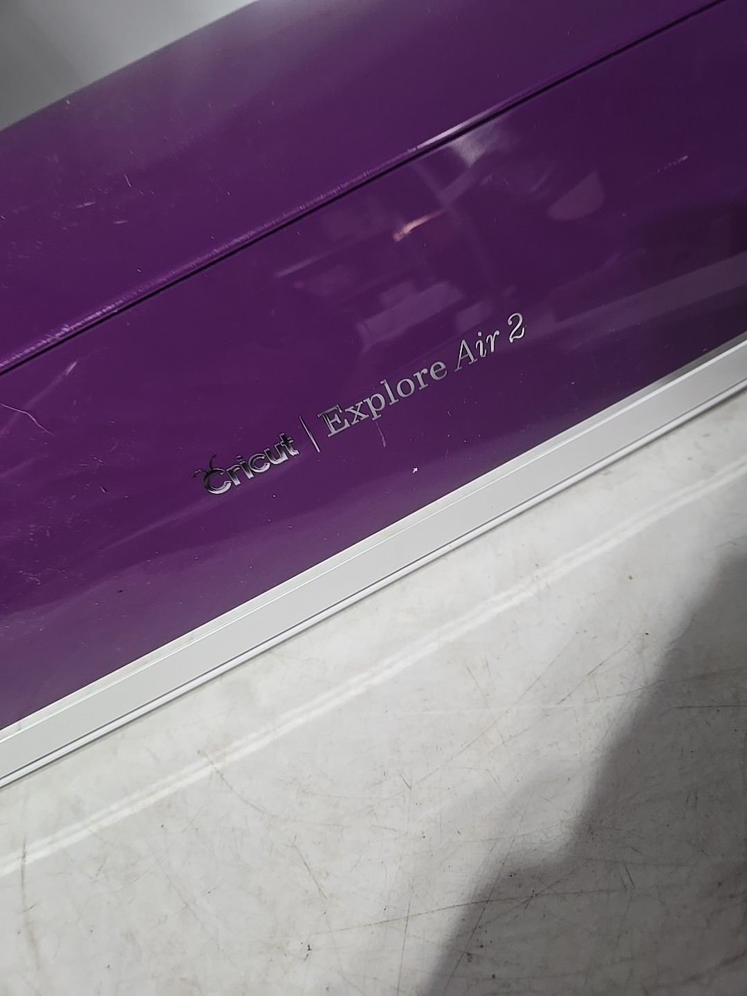 Cricut Explore Air 2 Smart Cutting Machine Only [Tested] With Power Adapter 