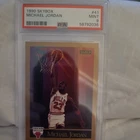 1990-91 SkyBox Michael Jordan Card PSA 9 Mint #41 Bulls