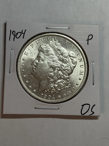 1904 P Morgan Silver Dollar $1 UNC Tougher Date