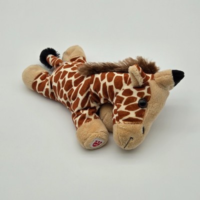 Build a Bear Mini Beans Giraffe Plush Toy Floppy Bean Bag Zoo 9''