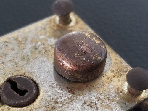 50’s Fender Locking Latch Tweed Case Vintage Tele Strat Part Koylon Project 1954 - Afbeelding 4 van 7